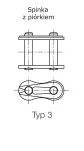Półspinka łańcucha rolkowego IWIS DIN 8187 jednorzędowa 2”x31mm - 4